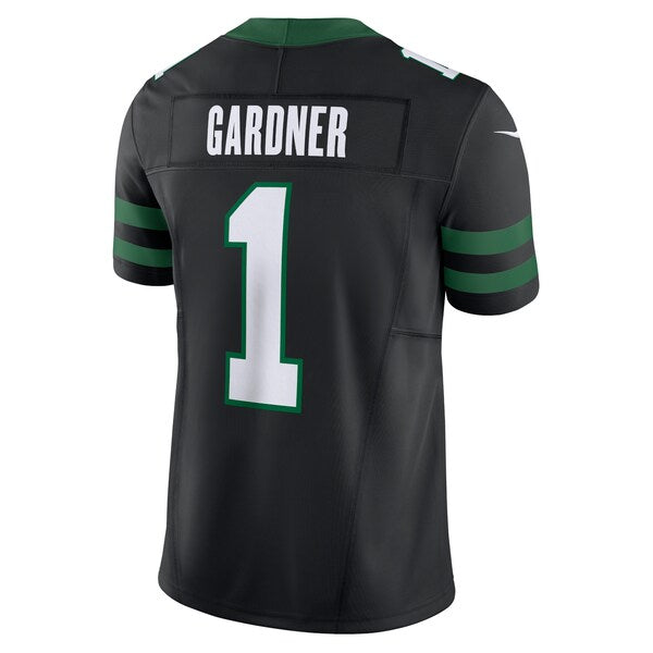 Ahmad Sauce Gardner New York Jets Nike Alternate Vapor F.U.S.E. Limited Jersey - Legacy Black/White - Image 4