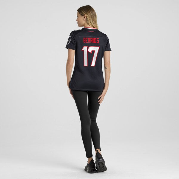 Braxton Berrios Houston Texans Nike Women's Team Game Jersey - Navy - Image 8