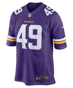 Alternative view of Seth Vernon Minnesota Vikings Nike Game Jersey -  Purple