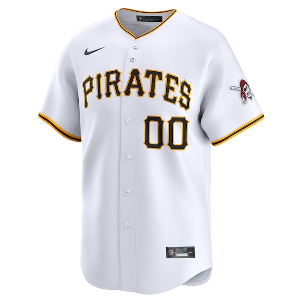 Pittsburgh Pirates Nike Home Limited Pick-A-Player Retired Roster Jersey - White - Image 2