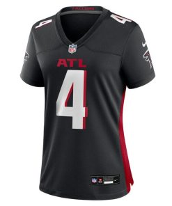 Alternative view of KhaDarel Hodge Atlanta Falcons Nike Women's Team Game Jersey -  Black