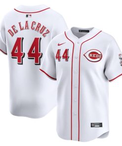 Elly De La Cruz Cincinnati Reds Nike Home Limited Player Jersey - White