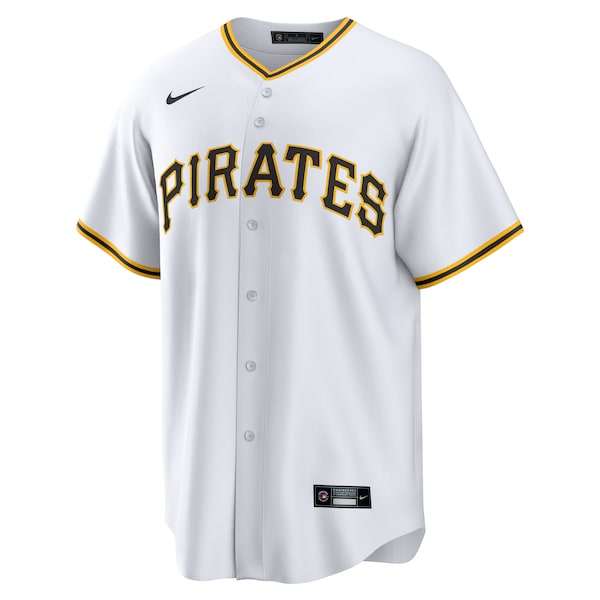 Jack Suwinski Pittsburgh Pirates Nike Home Replica Jersey - White - Image 2