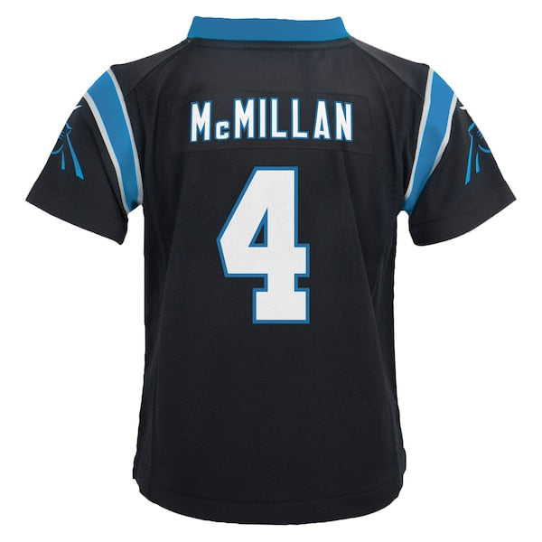 Tetairoa McMillan Carolina Panthers Nike Toddler Game Jersey - Black - Image 3