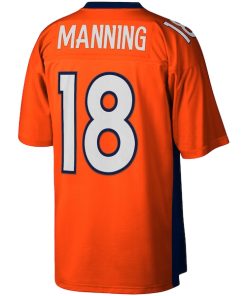 Alternative view of Peyton Manning Denver Broncos Legacy Replica Jersey - Orange