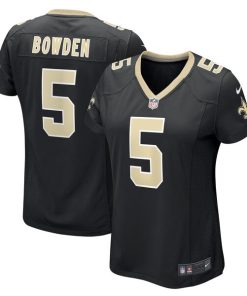 Lynn Bowden Jr. New Orleans Saints Nike Women's Team Game Jersey -  Black
