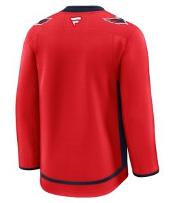 Alternative view of Washington Capitals  Home Premium Jersey - Red/Black/White