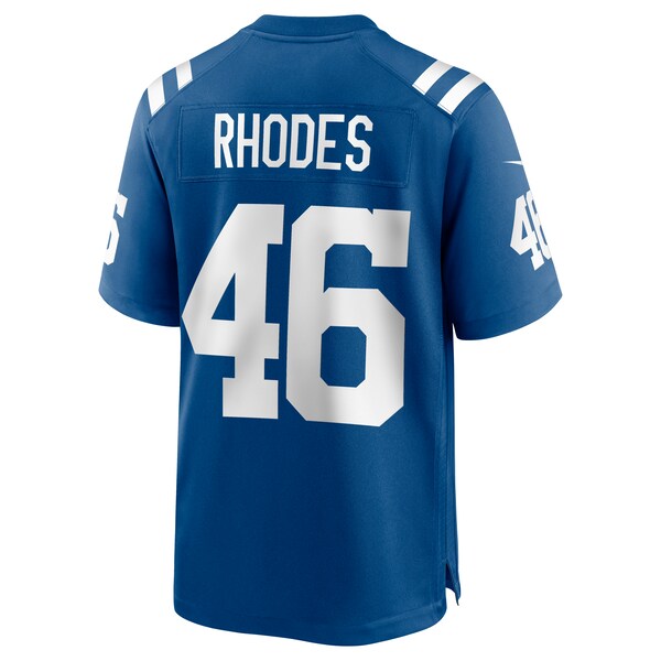 Luke Rhodes Indianapolis Colts Nike Game Jersey - Royal - Image 3
