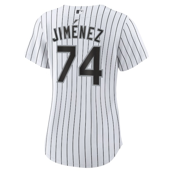 Eloy Jimenez Chicago White Sox Nike Women's Home Replica Player Jersey - White - Image 3