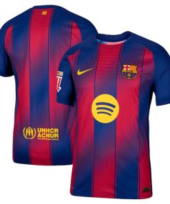 Barcelona Nike 2025/26 Home Authentic Jersey with Patch - Navy