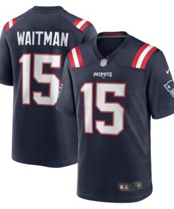 Corliss Waitman New England Patriots Nike Game Jersey - Navy