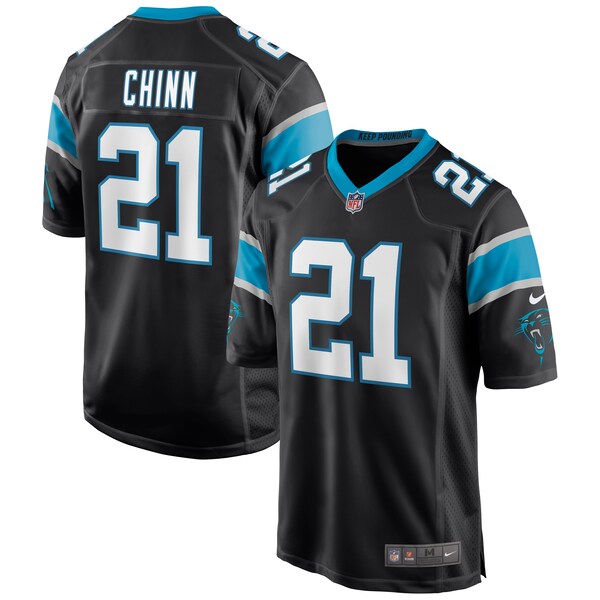 Jeremy Chinn Carolina Panthers Nike Game Jersey - Black/Blue/White - Image 2