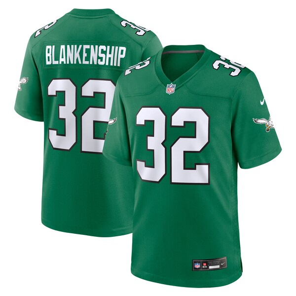 Reed Blankenship Philadelphia Eagles Nike Alternate Game Jersey - Kelly Green/Green