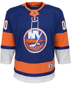 Alternative view of New York Islanders Youth Home Premier Custom Jersey - Blue