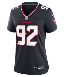 Alternative view of Dylan Horton Houston Texans Nike Women's Team Game Jersey -  Navy