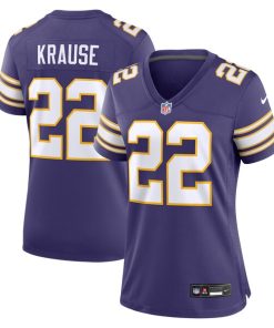 Paul Krause Minnesota Vikings Nike Women's Classic Retired Player Jersey - Purple