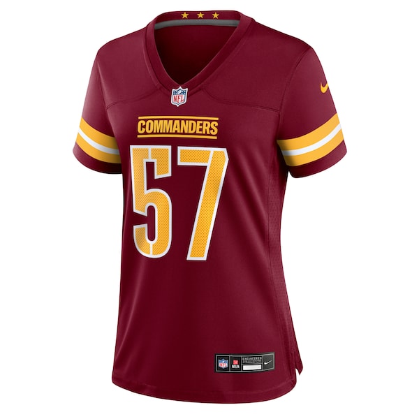 Nick Bellore Washington Commanders Nike Women's Team Game Jersey - Burgundy - Image 2