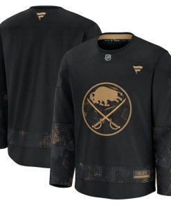 Buffalo Sabres  2024 Military Appreciation Practice Jersey - Black