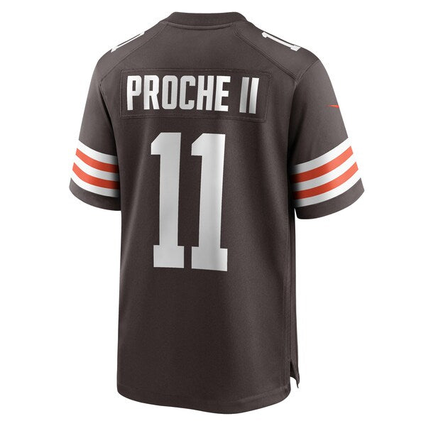James Proche II Cleveland Browns Nike Game Jersey - Brown - Image 3