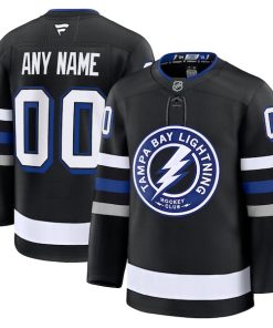Tampa Bay Lightning  Alternate Premium Custom Jersey - Black/Blue/White