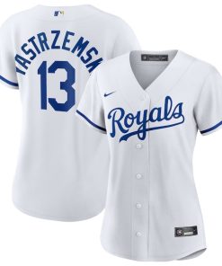Mike Yastrzemski Kansas City Royals Nike Women's Home Replica Jersey - White