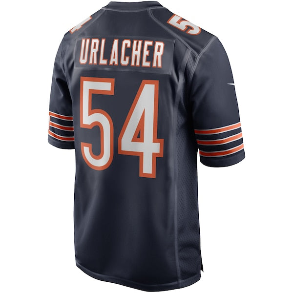 Brian Urlacher Chicago Bears Nike Game Retired Player Jersey - Navy/Orange/White - Image 4