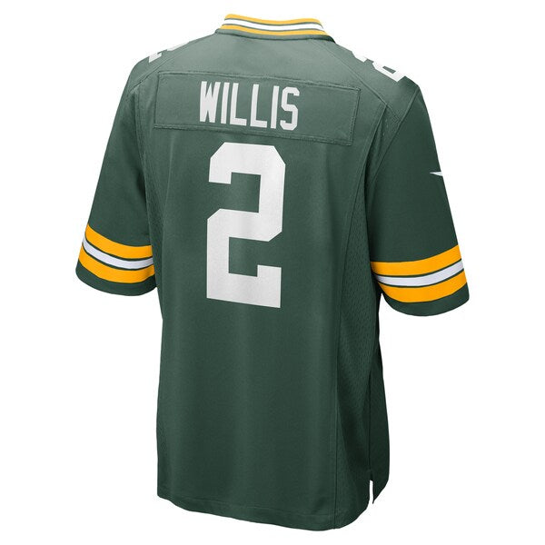 Malik Willis Green Bay Packers Nike Game Jersey - Green - Image 3
