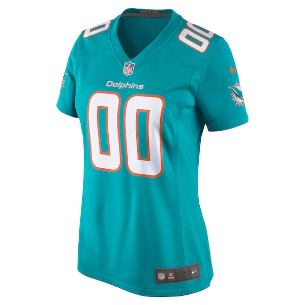 Miami Dolphins Nike Women's Custom Game Jersey - Aqua - Image 2
