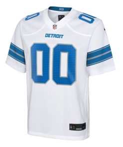 Alternative view of Detroit Lions Nike Youth Custom Game Jersey - White