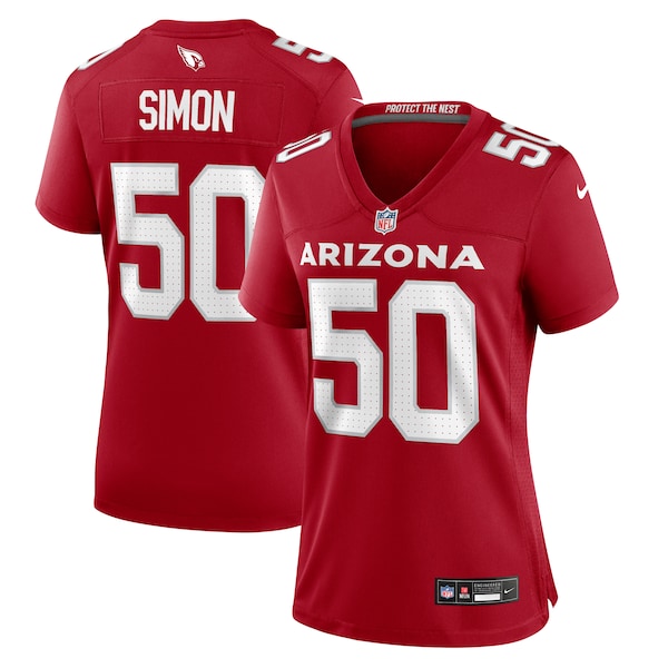 Cody Simon Arizona Cardinals Nike Women's Team Game Jersey - Cardinal