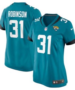 Keilan Robinson Jacksonville Jaguars Nike Women's  Game Jersey -  Teal