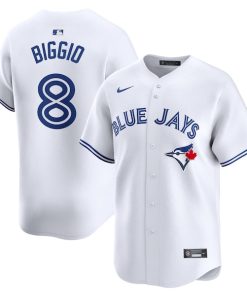 Cavan Biggio Toronto Blue Jays Nike Home Limited Player Jersey - White