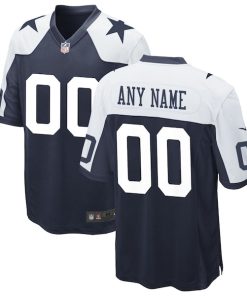Dallas Cowboys Nike Alternate Custom Game Jersey - Navy