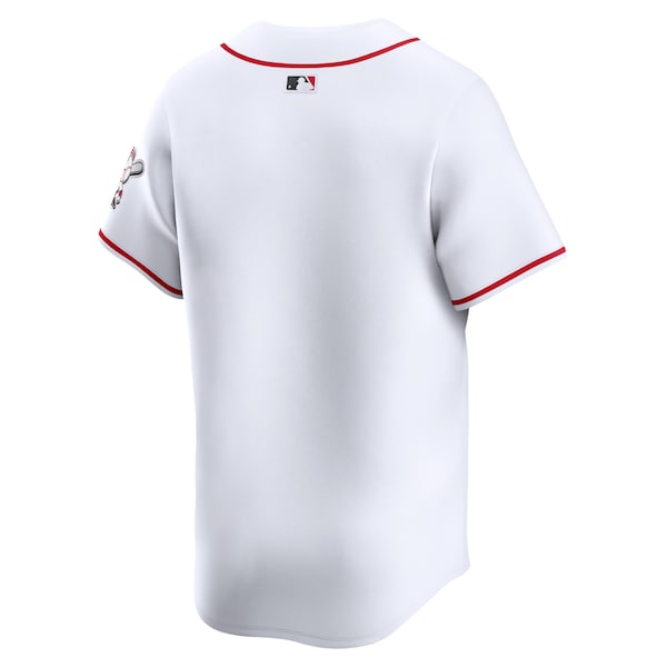 Cincinnati Reds Nike Home Limited Jersey - White - Image 3