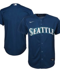 Seattle Mariners Nike Youth Alternate Replica Team Jersey - Navy