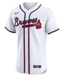 Alternative view of Daysbel Hernandez Atlanta Braves Nike Home Elite Player Jersey - White