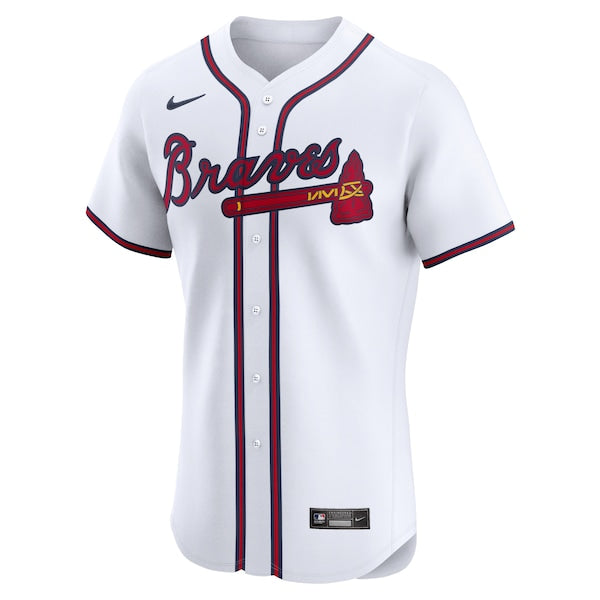 Daysbel Hernandez Atlanta Braves Nike Home Elite Player Jersey - White - Image 2