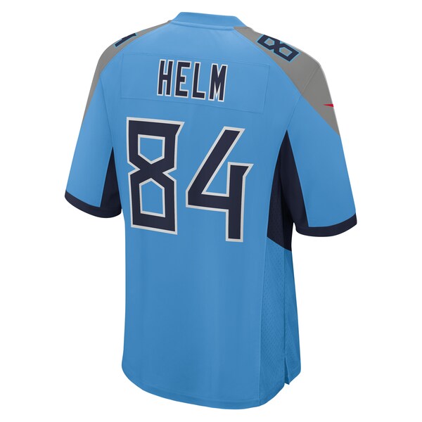Gunnar Helm Tennessee Titans Nike Team Game Jersey - Light Blue - Image 3