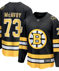 Charlie McAvoy Boston Bruins  Home Breakaway Jersey - Black