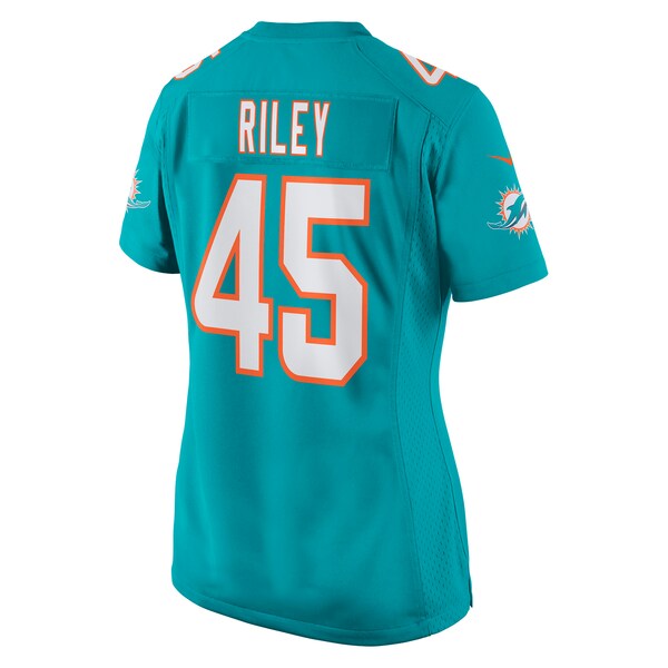 Duke Riley Miami Dolphins Nike Women's Game Jersey - Aqua - Image 3