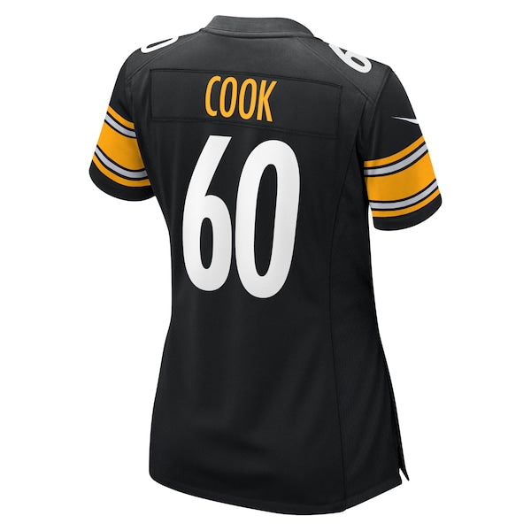 Dylan Cook Pittsburgh Steelers Nike Women's Game Jersey - Black - Image 3