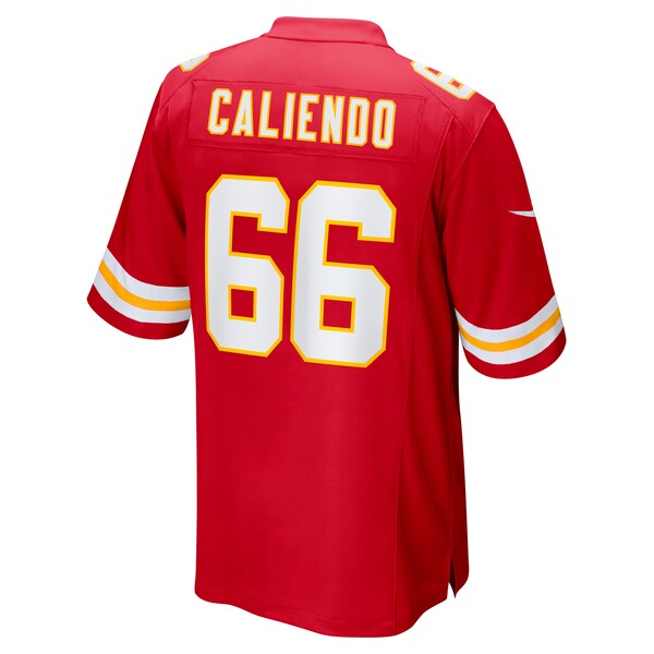 Mike Caliendo Kansas City Chiefs Nike Game Player Jersey - Red - Image 3