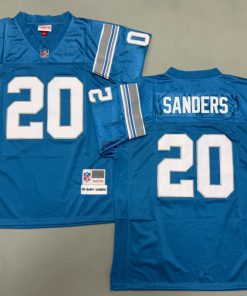 Barry Sanders Detroit Lions Authentic Throwback Retired Player Jersey
