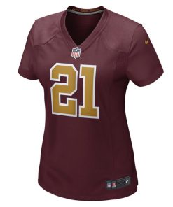 Alternative view of Sean Taylor Washington Football Team Nike Women's Game Retired Player Alternate Jersey - Burgundy