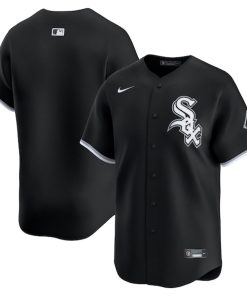 Chicago White Sox Nike  Alternate Limited Jersey?¨C Black
