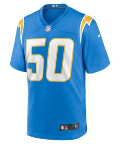 Alternative view of Caleb Murphy Los Angeles Chargers Nike Team Game Jersey -  Powder Blue