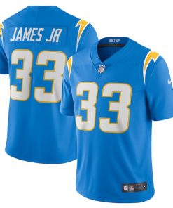 Alternative view of Derwin James Los Angeles Chargers Nike Vapor Limited Jersey - Powder Blue/Royal
