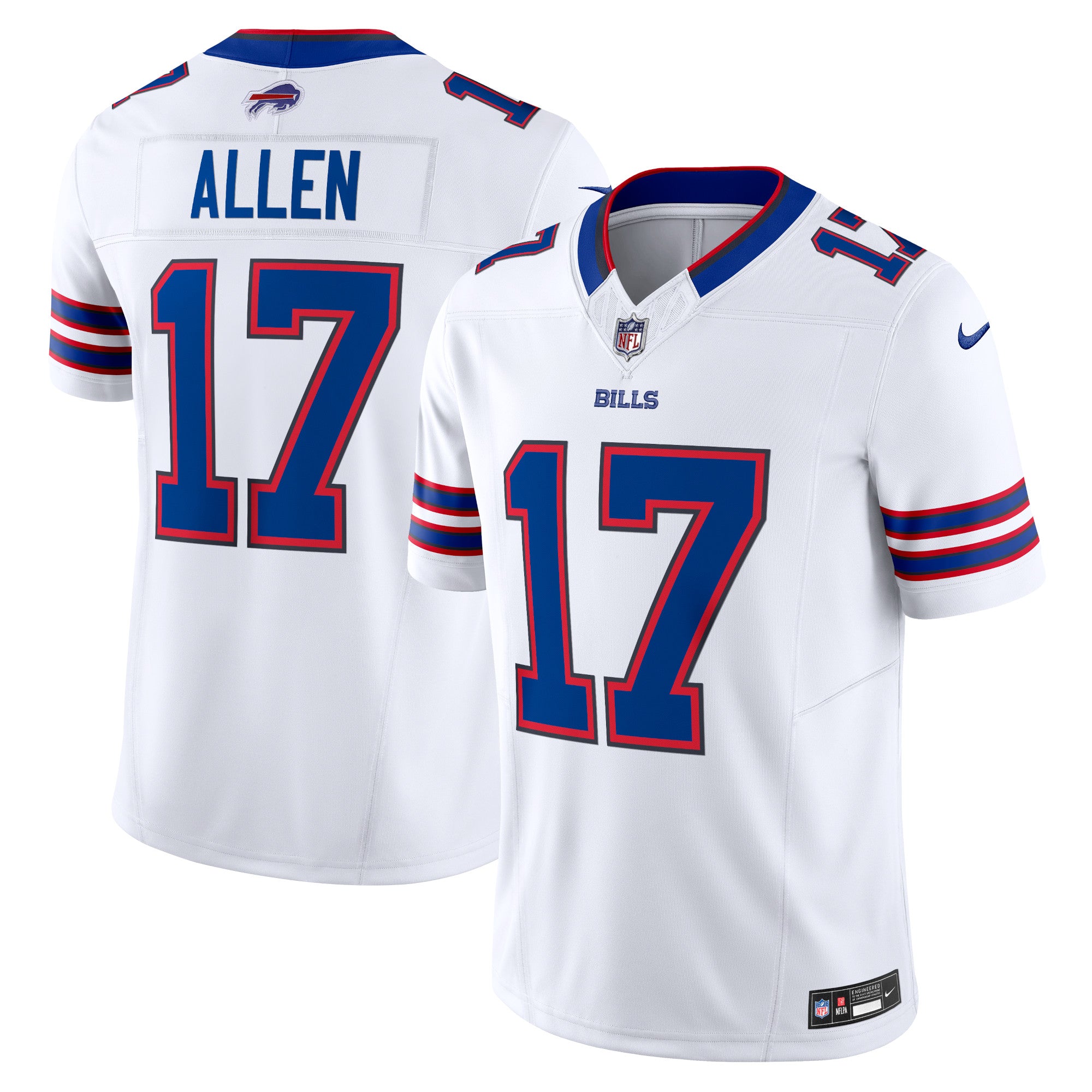 Josh Allen Buffalo Bills Nike Vapor F.U.S.E. Limited Jersey - Red/White - Image 6