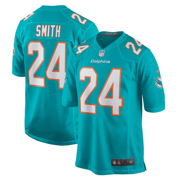 Cam Smith Miami Dolphins Nike Game Jersey - Aqua