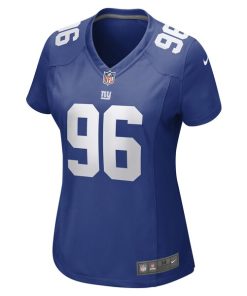 Alternative view of Henry Mondeaux New York Giants Nike Women's Game Player Jersey - Royal